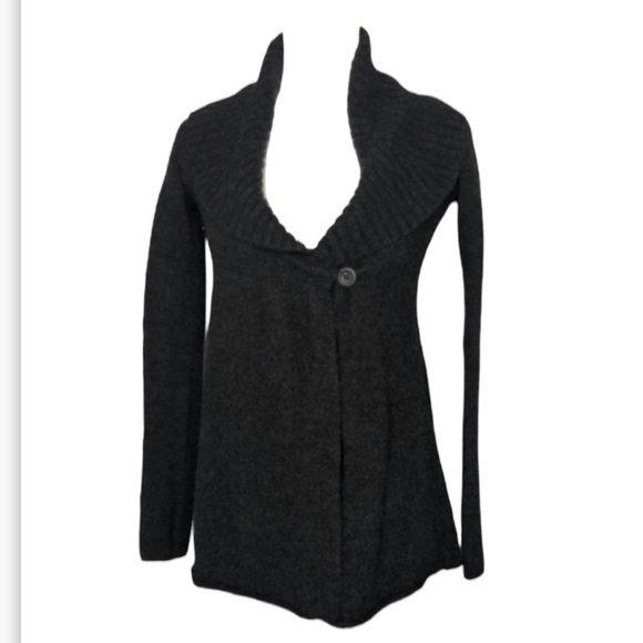 Vince Alpaca Cashmere Blend Shawl Neck Cardigan Button Close - Picture 1 of 8